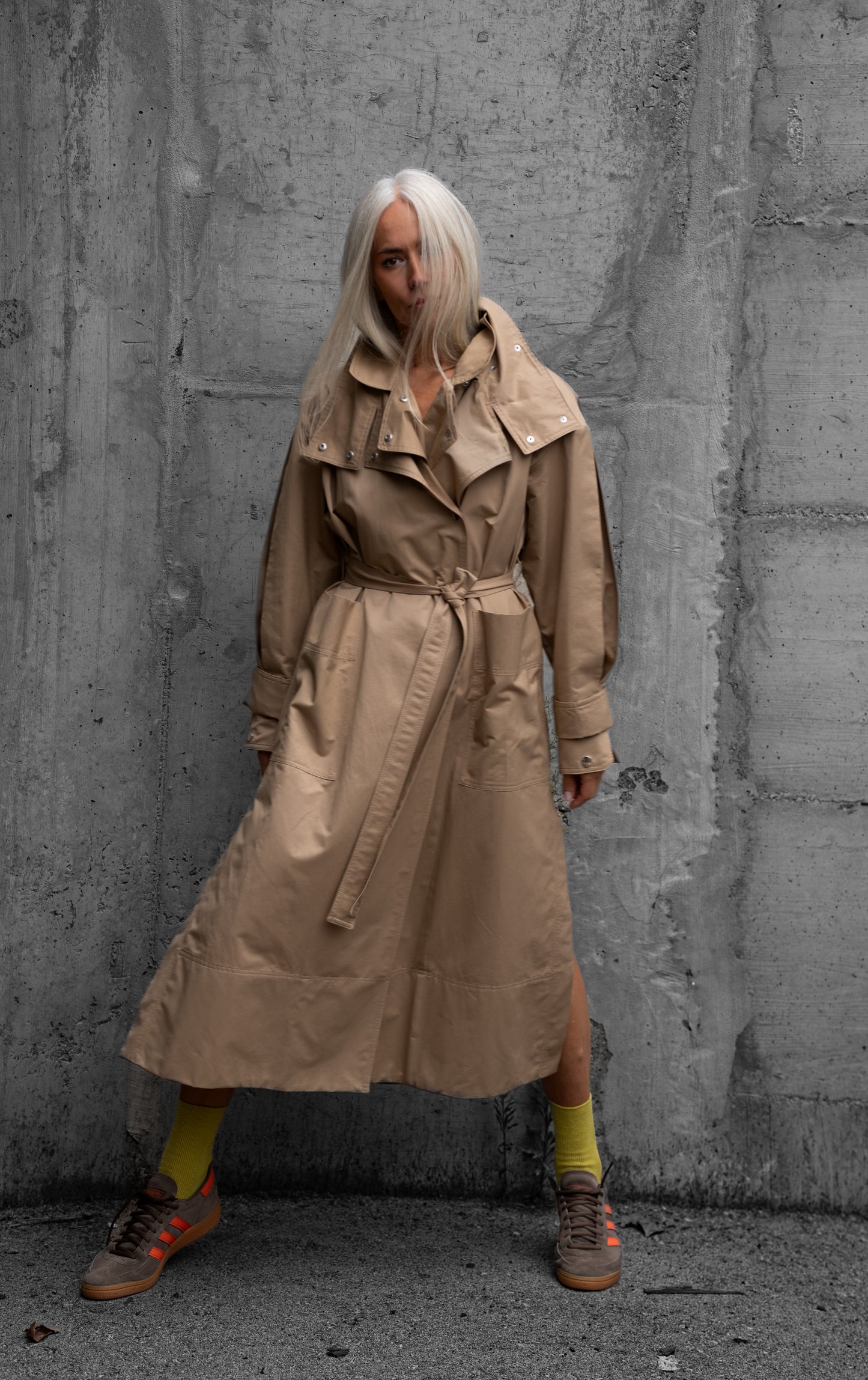 MOANI mantil trench coat season 25/26