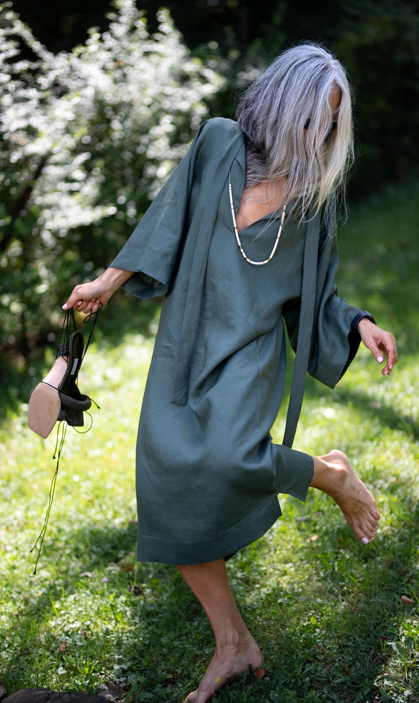 AKITA linen dress