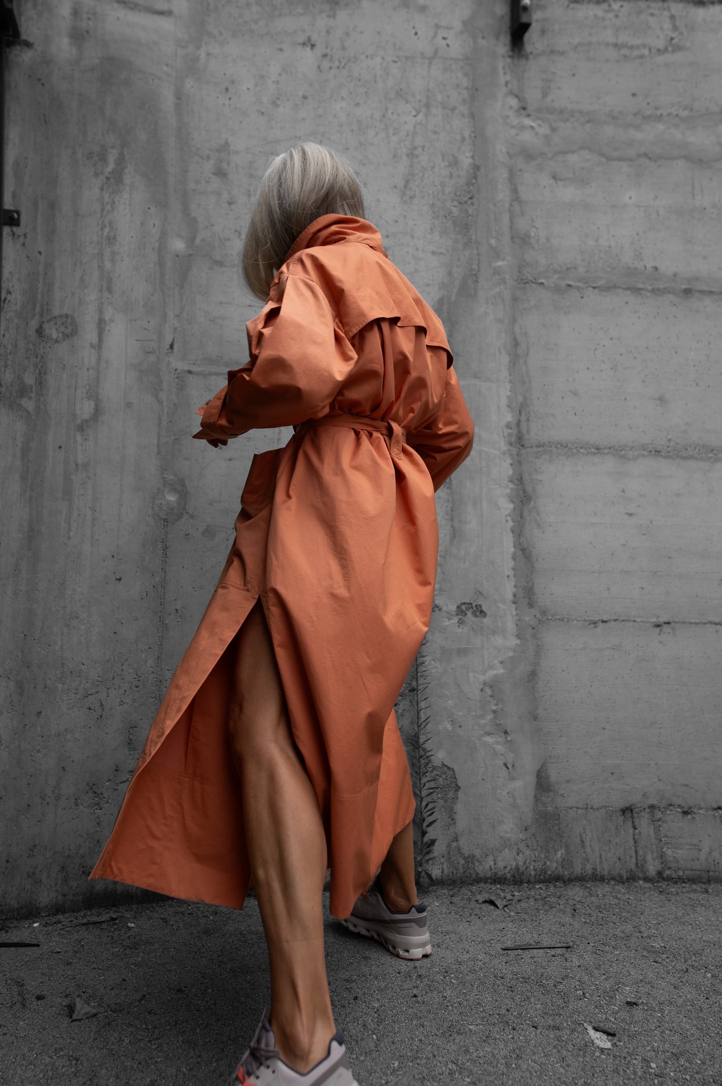 MOANI mantil trench coat season 25/26