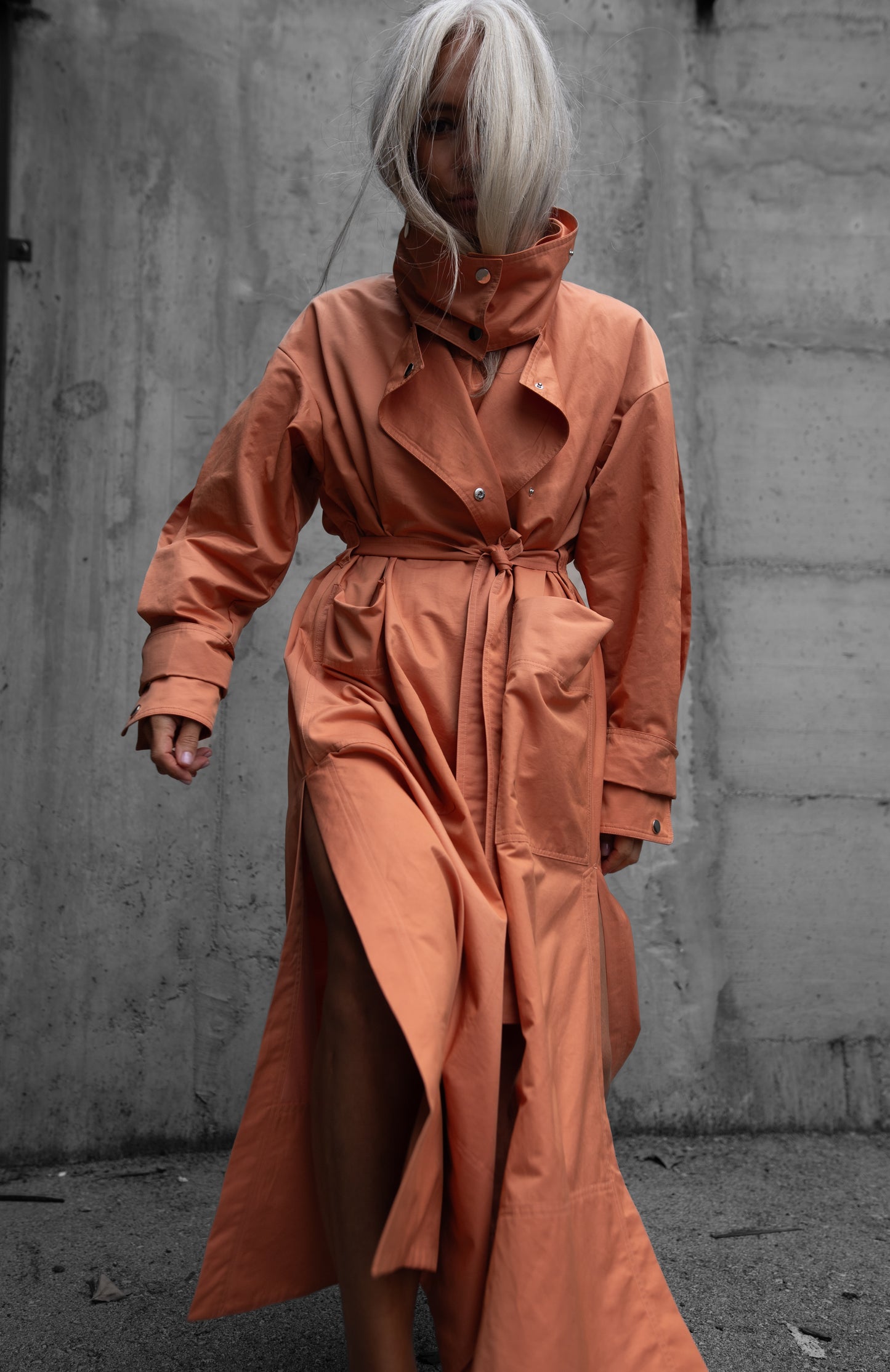 MOANI mantil trench coat season 25/26