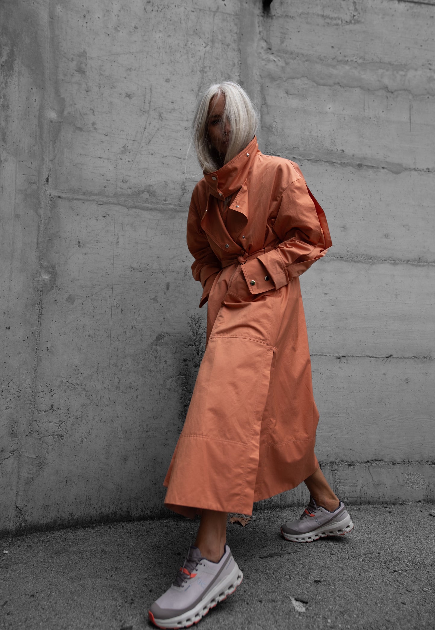 MOANI mantil trench coat season 25/26