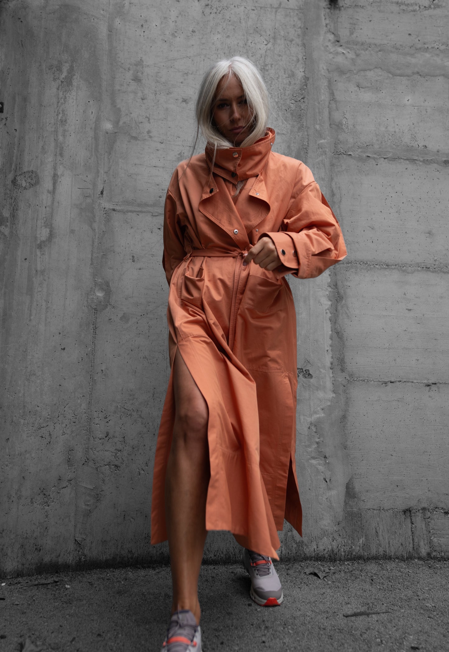 MOANI mantil trench coat season 25/26