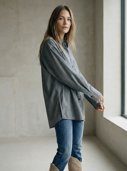 HIROMI pure cotton shirt
