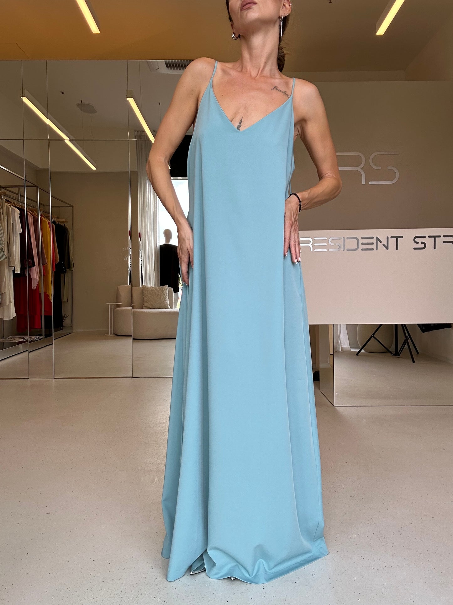 MONO dress - baby blue