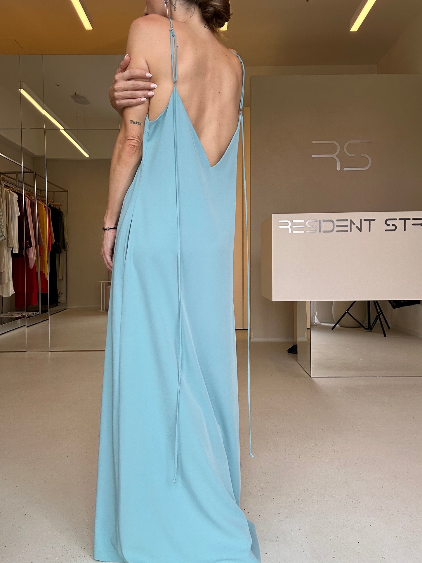 MONO dress - baby blue