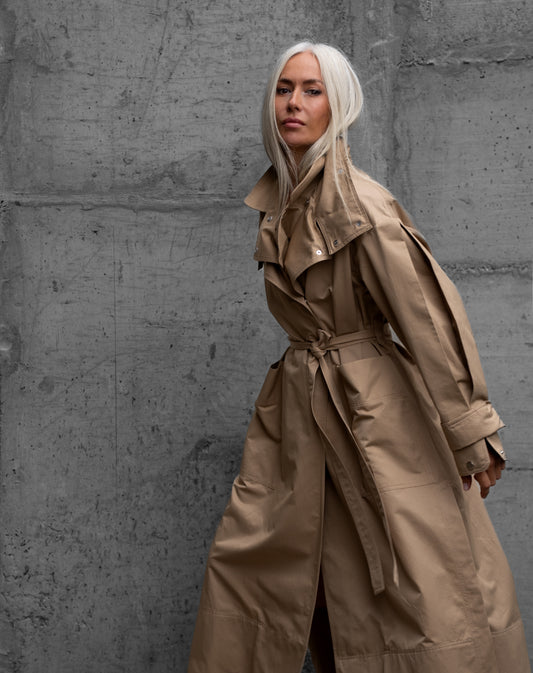 MOANI mantil trench coat season 25/26