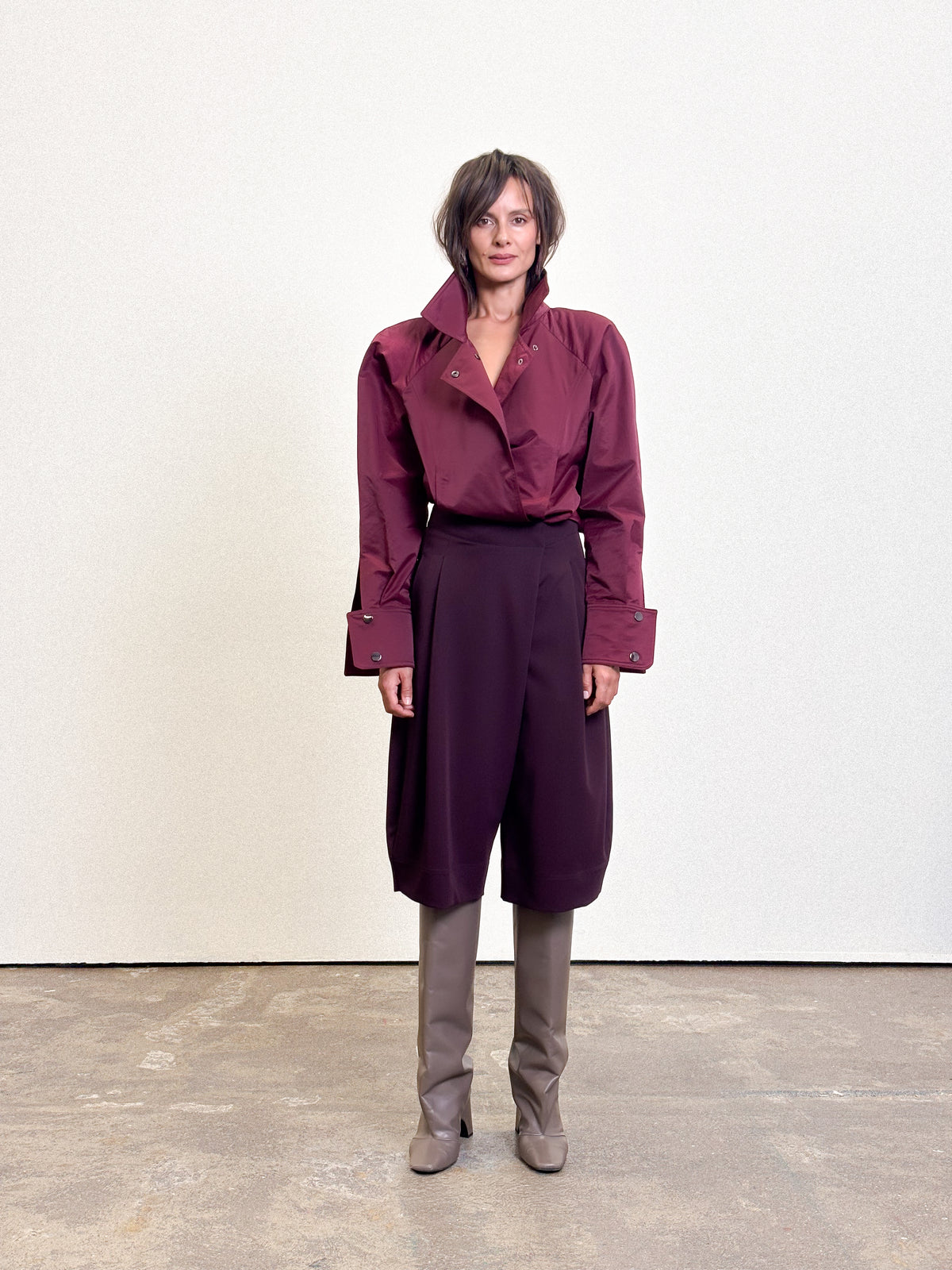 UKIYORO bermuda - soft tailoring