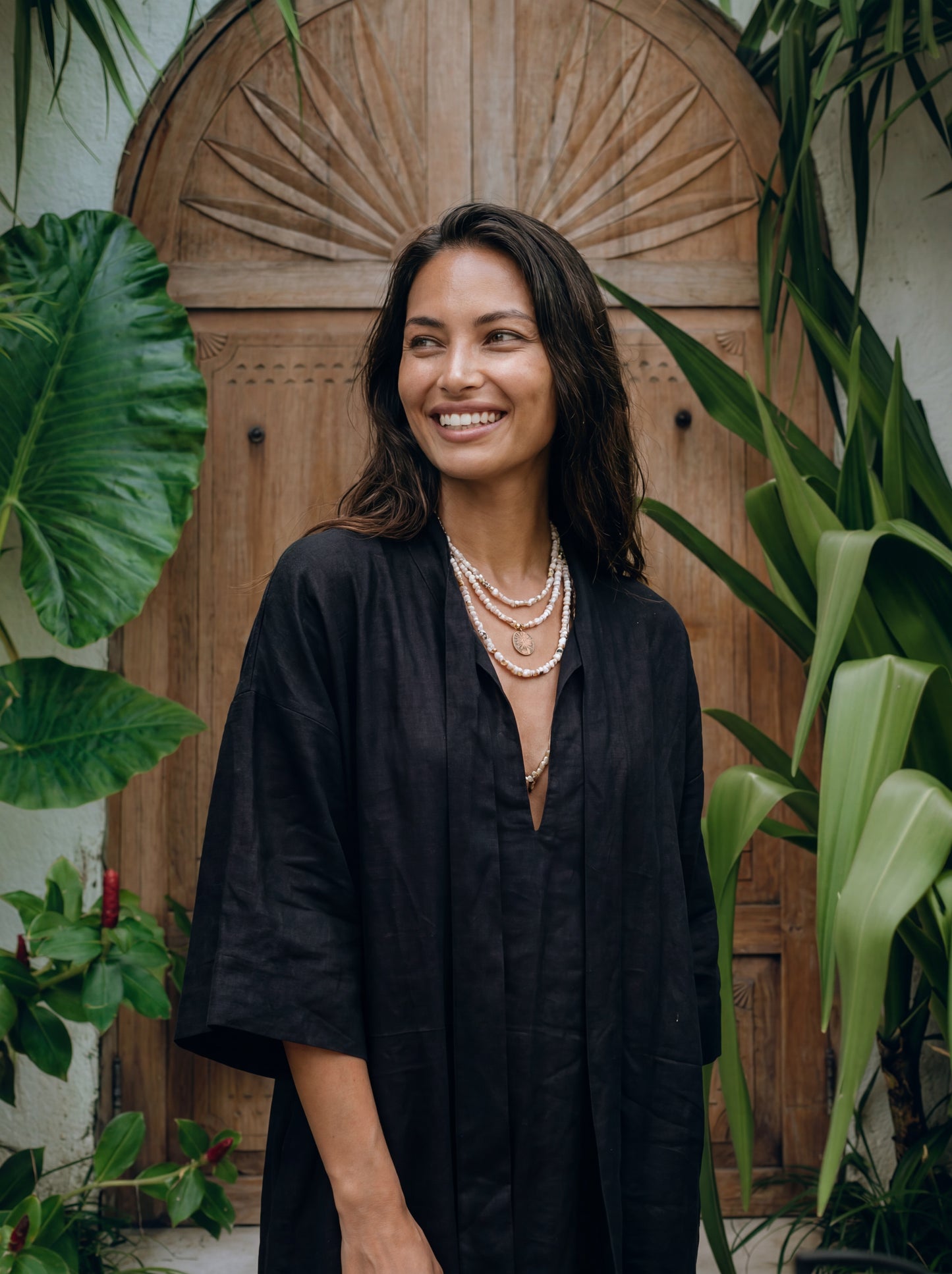AKITA linen dress